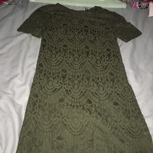 Army green lace tight  H&M size 2
